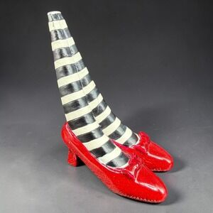 Wizard of Oz Wicked Witch of the East Legs Ruby Slippers Westland Giftware Metal